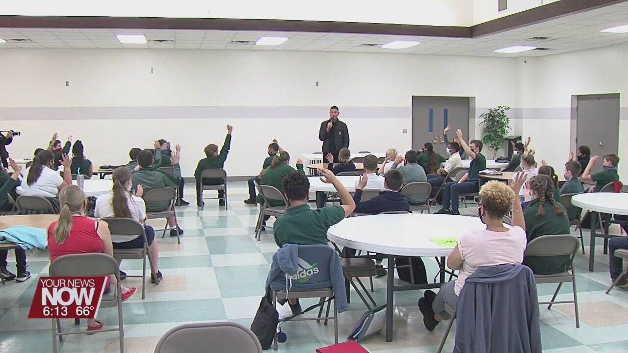 Positive Addiction Week speaker talks about making the right choices